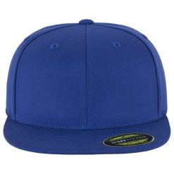 Czapka Z Daszkiem Premium 210. Niebieskie czapki z daszkiem FLEXFIT, bez wzorów. Za 87.99 zł.