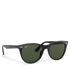Okulary przeciwsłoneczne Ray-Ban. Czarne okulary przeciwsłoneczne Ray-Ban, bez wzorów. Za 719.99 zł.