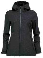 Damska kurtka softshell Loap Lumara czarna. Białe kurtki ÀLG, na jesień, m, bez wzorów, z softshellu, eleganckie, bez kaptura. Za 352.99 zł.