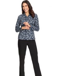 WITT WEIDEN Bluzka w kolorze niebieskim rozmiar: 46. Niebieskie bluzki WITT WEIDEN, bez wzorów, bez kołnierzyka, bez ramiączek. Za 34.99 zł.