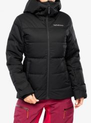 Kurtka narciarska damska Peak Performance Shred Down Jacket. Czarne kurtki narciarskie Peak Performance, na zimę, l, bez wzorów, z polaru, bez kaptura, narciarskie. Za 1,599.39 zł.