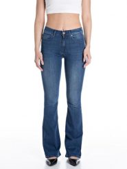Replay Dżinsy - Flared fit - w kolorze niebieskim rozmiar: W30/L34. Niebieskie jeansy Replay, l, z aplikacjami, klasyczne. Za 270.95 zł.