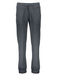 Copenhagen Studios Spodnie dresowe w kolorze antracytowym rozmiar: 32. Czarne spodnie dresowe Copenhagen Studios, bez wzorów, z dresówki. Za 87.19 zł.