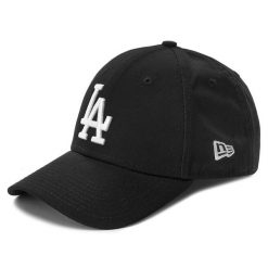 Czapka z daszkiem New Era. Czarne czapki z daszkiem New Era, bez wzorów. Za 69.99 zł.