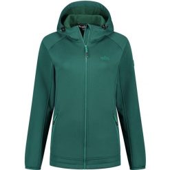 Kurtka Softshell Kjelvik Kelly dla Kobiet - Komfort i Ochrona. Zielone kurtki przejściowe sportowe Jack Wolfskin, bez wzorów, z poliesteru, bez kaptura, trekkingowe. Za 236.99 zł.