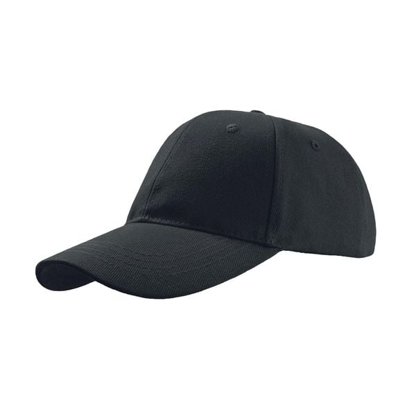 6panelowa Czapka Liberty Six Brushed Cotton. Niebieskie czapki z daszkiem ATLANTIS, bez wzorów, z bawełny. Za 36.99 zł.
