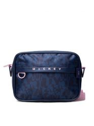 Mickey&Friends Torebka ACCCS-AW21-23DSTC Granatowy. Niebieskie listonoszki Mickey&Friends, bez wzorów, z materiału, bez dodatków. Za 35.99 zł.