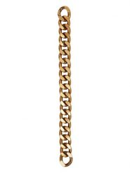 LIEBESKIND BERLIN Pasek w kolorze złotym do torebki - dł. 32 cm rozmiar: onesize. Żółte torebki klasyczne Liebeskind Berlin, bez wzorów, z materiału, bez dodatków. Za 176.91 zł.