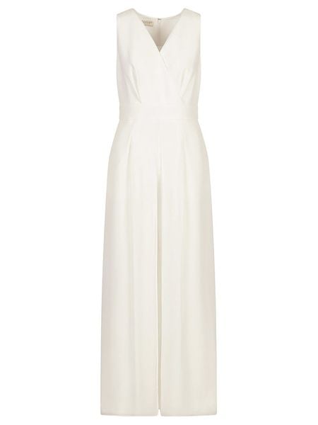 APART Kombinezon w kolorze białym rozmiar: 42. Białe kombinezony Apart, bez wzorów, bez kołnierzyka, bez ramiączek. Za 329.42 zł.