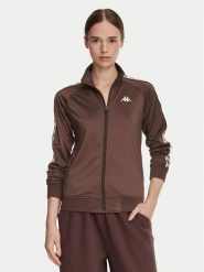 Kappa Bluza 222 Banda Wanniston Slim 301PSC0 Brązowy Regular Fit. Brązowe bluzy Kappa, l, bez wzorów, z syntetyku, bez kaptura. Za 179.99 zł.