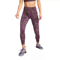 Damskie legginsy 7/8 Puma Train Fave. Fioletowe legginsy Puma, bez wzorów, z dżerseju. Za 216.65 zł.