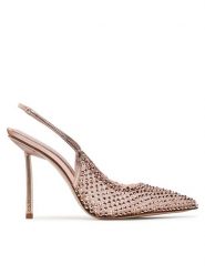 Le Silla Sandały Chanel Gilda Stocking 2299U090P1PPCAZ908 Różowy. Czerwone sandały LE SILLA, bez wzorów, z materiału, bez obcasa, na szpilce, bez zapięcia. Za 3,519.00 zł.