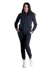 Bluza z kaptur na co dzień na siłownię. Szare bluzy LEONE 1947 APPAREL, s, bez wzorów, z dresówki, bez ramiączek, bez kaptura. Za 252.56 zł.