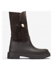 Unisa Kalosze "Garfil" w kolorze czarnym rozmiar: 39. Czarne kalosze Unisa, bez wzorów, z materiału, bez zapięcia. Za 259.13 zł.