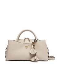 Guess Torebka Danielle HWZG22 27050 Kremowy. Białe torebki klasyczne Guess, z aplikacjami, ze skóry, bez dodatków. Za 584.99 zł.