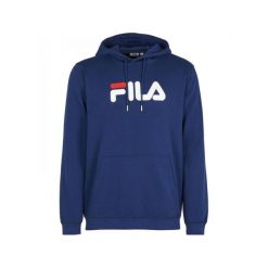 Bluza z kapturem Fila Barumini. Niebieskie bluzy Fila, s, bez wzorów, bez ramiączek, z kapturem. Za 129.00 zł.