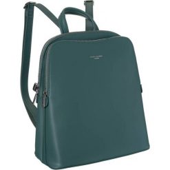 Plecak damski c. zielony David Jones 6502-2 GREEN. Zielone plecaki David Jones, bez wzorów, z materiału, bez dodatków. Za 119.99 zł.