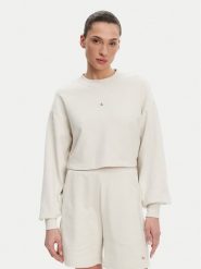 Calvin Klein Jeans Bluza J20J225370 Beżowy Regular Fit. Brązowe bluzy Calvin Klein Jeans, xl, bez wzorów, z bawełny, bez kaptura. Za 209.99 zł.