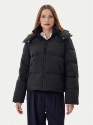 Lacoste Kurtka puchowa BF3262 Czarny Relaxed Fit. Czarne kurtki Lacoste, bez wzorów, z puchu, bez kaptura. Za 1,319.00 zł.