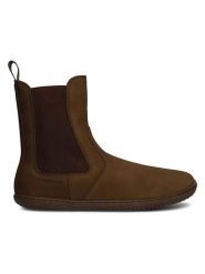 Groundies Skórzane buty "Camden" w kolorze brązowym do chodzenia na boso rozmiar: 39. Brązowe buty sportowe lifestyle Groundies, bez wzorów, z nubiku, sportowe, bez zapięcia. Za 339.99 zł.