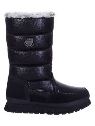 LUHTA Botki zimowe "Valkea" w kolorze czarnym rozmiar: 39. Czarne botki Luhta, bez wzorów, z materiału, bez obcasa, bez zapięcia. Za 144.24 zł.