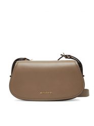 MICHAEL Michael Kors Torebka 32S5GL0C1L Beżowy. Brązowe listonoszki MICHAEL Michael Kors, bez wzorów, ze skóry, bez dodatków. Za 729.99 zł.
