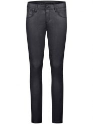 Timezone Dżinsy "Enya" - Slim fit - w kolorze czarnym rozmiar: W31/L34. Czarne jeansy Timezone, l, z aplikacjami, klasyczne. Za 114.44 zł.