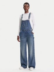 Tommy Jeans Ogrodniczki Classic DW0DW20529 Niebieski Straight Fit. Niebieskie jeansy Tommy Jeans, xl, bez wzorów, z bawełny. Za 519.99 zł.