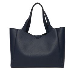 Torebka DKNY. Niebieskie torebki klasyczne DKNY, bez wzorów, klasyczne, bez dodatków. Za 749.99 zł.