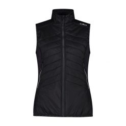 Damska kurtka bez rękawów CMP. Brązowe kurtki narciarskie CMP, na zimę, bez wzorów, z puchu, bez kaptura, narciarskie. Za 436.80 zł.