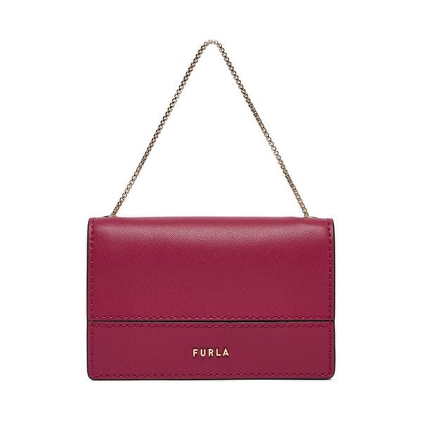 Torebka Furla. Czerwone torebki klasyczne Furla, bez wzorów, klasyczne, bez dodatków. Za 584.99 zł.