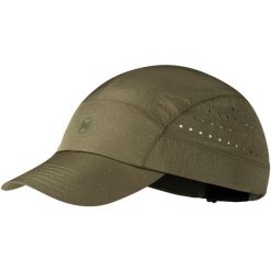 Czapka z daszkiem BUFF SPEED CAP SOLID TUNDRA. Zielone czapki z daszkiem Buff, bez wzorów, sportowe. Za 109.99 zł.