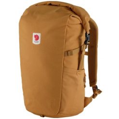 Plecak Ulvö Rolltop 30 - żółty. Żółte plecaki Fjällräven, bez wzorów, bez dodatków. Za 667.99 zł.