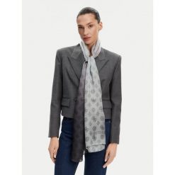 Chusta Guess. Szare chusty Guess, z aplikacjami. Za 249.99 zł.