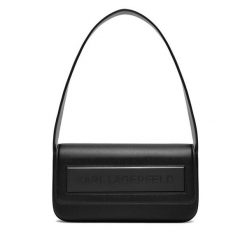 Torebka KARL LAGERFELD. Czarne torebki klasyczne KARL LAGERFELD, bez wzorów, klasyczne, bez dodatków. Za 699.99 zł.