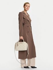 Guess Torebka Silia HWGP98 90060 Écru. Torebki klasyczne Guess, z aplikacjami, ze skóry, bez dodatków. Za 439.99 zł.