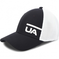 Czapka z daszkiem UNDER ARMOUR - Ua Train Spacer Mesh Cap 1305446-001 Biały Czarny. Czapki z daszkiem marki TRIBORD. Za 99.95 zł.