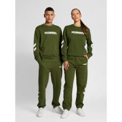 Bluza piłkarska dla dorosłych Hummel hml LEGACY. Zielone bluzy Hummel, m, bez wzorów, sportowe, bez ramiączek, bez kaptura. Za 170.00 zł.