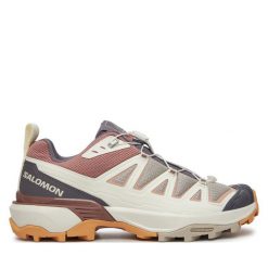Trekkingi Salomon. Szare buty trekkingowe Salomon, bez zapięcia. Za 479.99 zł.