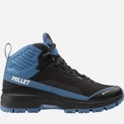 Buty trekkingowe damskie Millet Wanaka Mid GTX. Niebieskie buty trekkingowe Millet, bez zapięcia. Za 949.00 zł.
