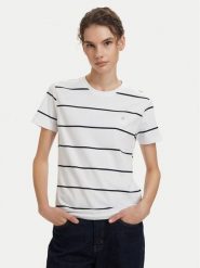 Beverly Hills Polo Club T-Shirt P-SS26W-TS0162 Biały Regular Fit. Białe t-shirty Beverly Hills Polo Club, s, bez wzorów, z bawełny, bez kołnierzyka, bez ramiączek. Za 129.99 zł.