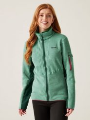 Regatta Kurtka polarowa "Ralina" w kolorze turkusowym rozmiar: 34. Niebieskie kurtki Regatta, bez wzorów, z polaru, bez kaptura. Za 97.51 zł.