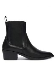 Vagabond Shoemakers Sztyblety Kelsey 5810-201-20 Czarny. Czarne botki Vagabond Shoemakers, bez wzorów, ze skóry, bez obcasa, na płaskiej podeszwie, bez zapięcia. Za 579.99 zł.