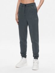 Calvin Klein Performance Spodnie dresowe 00GWS3P605 Zielony Regular Fit. Zielone spodnie dresowe Calvin Klein Performance, bez wzorów, z bawełny. Za 329.99 zł.