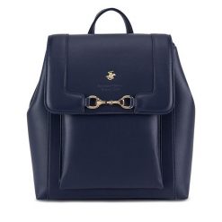 Plecak Beverly Hills Polo Club. Niebieskie plecaki Beverly Hills Polo Club, bez wzorów, bez dodatków. Za 249.99 zł.