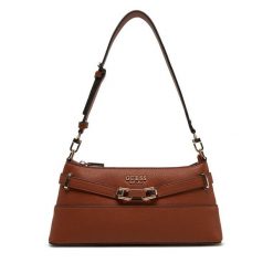 Torebka Guess. Brązowe torebki klasyczne Guess, z aplikacjami, klasyczne, bez dodatków. Za 329.99 zł.