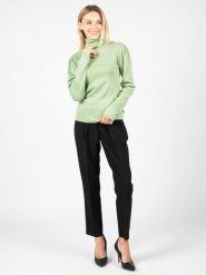 Silvian Heach Sweter "Citron" | PGA22060LU | Citron | Kobieta | Zielony. Zielone swetry Silvian Heach, m, bez wzorów, z dzianiny, bez ramiączek. W wyprzedaży za 129.00 zł.