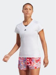 Adidas Koszulka techniczna Train Essentials HR7878 Biały Slim Fit. Białe t-shirty sportowe adidas, s, bez wzorów, z syntetyku, bez ramiączek, na fitness i siłownię. Za 79.99 zł.