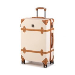 Walizka średnia Semi Line. Brązowe walizki Semi-line, średnie. Za 239.99 zł.