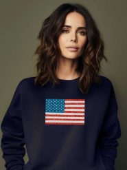 WOOOP Bluza w kolorze granatowym rozmiar: M. Niebieskie bluzy Wooop, m, bez wzorów, prążkowane, bez kaptura. Za 83.42 zł.